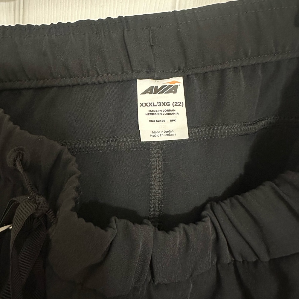 Black Avia Joggers